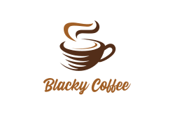 logo Blacky Coffee 