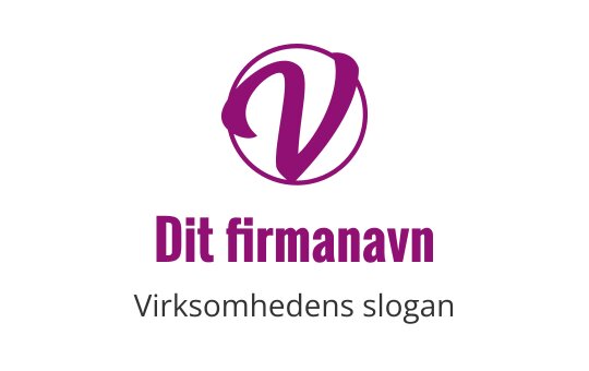 V logo