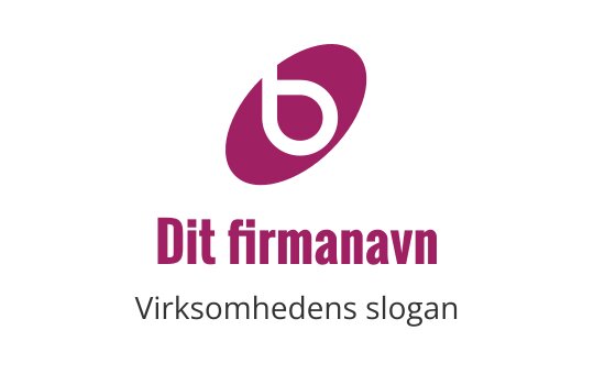 B logo