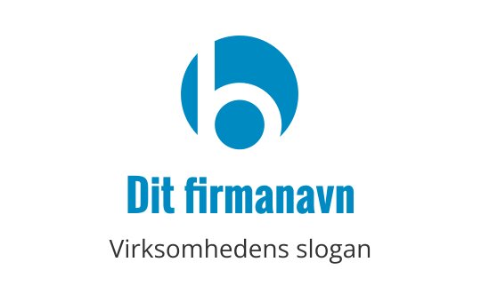 B logo