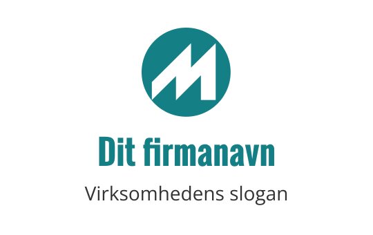 M logo