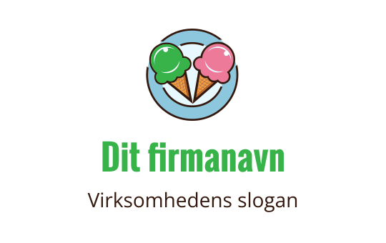 Ice cream logo