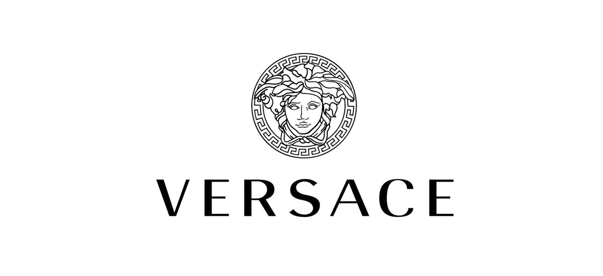 Versace logo Versace logo