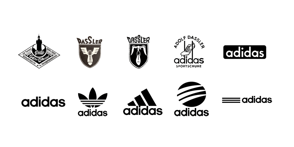 Adidas Logo A Brief Logo History And What Makes It So Special illustration
