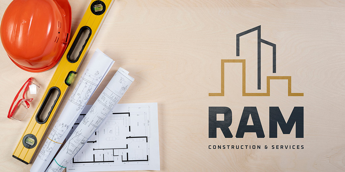 Ram Construction & Service logo Ram Construction & Service logo