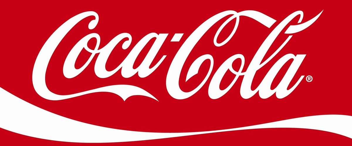 Verdens mærker coca cola-logo