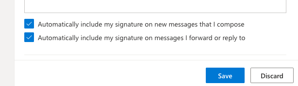 Sådan opretter du en e-mail-signatur med Outlook
