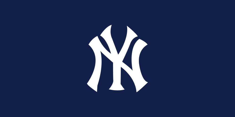 New York Yankees logo marine baggrund