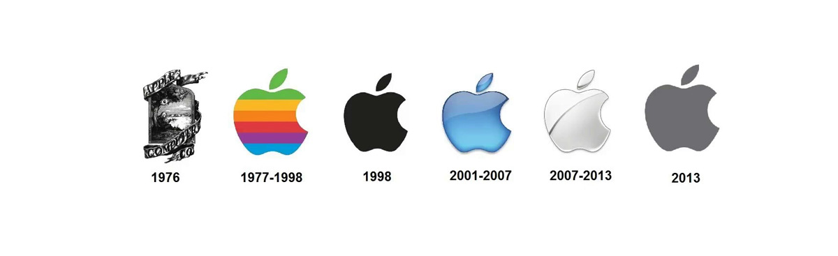 Apple logo evolution