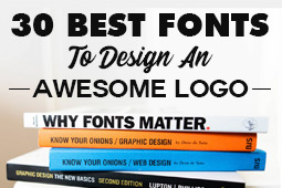 30 bedste skrifttyper til at designe et fantastisk logo