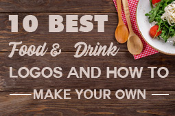 De 10 bedste logoer til mad og drikke og hvordan du laver dit eget