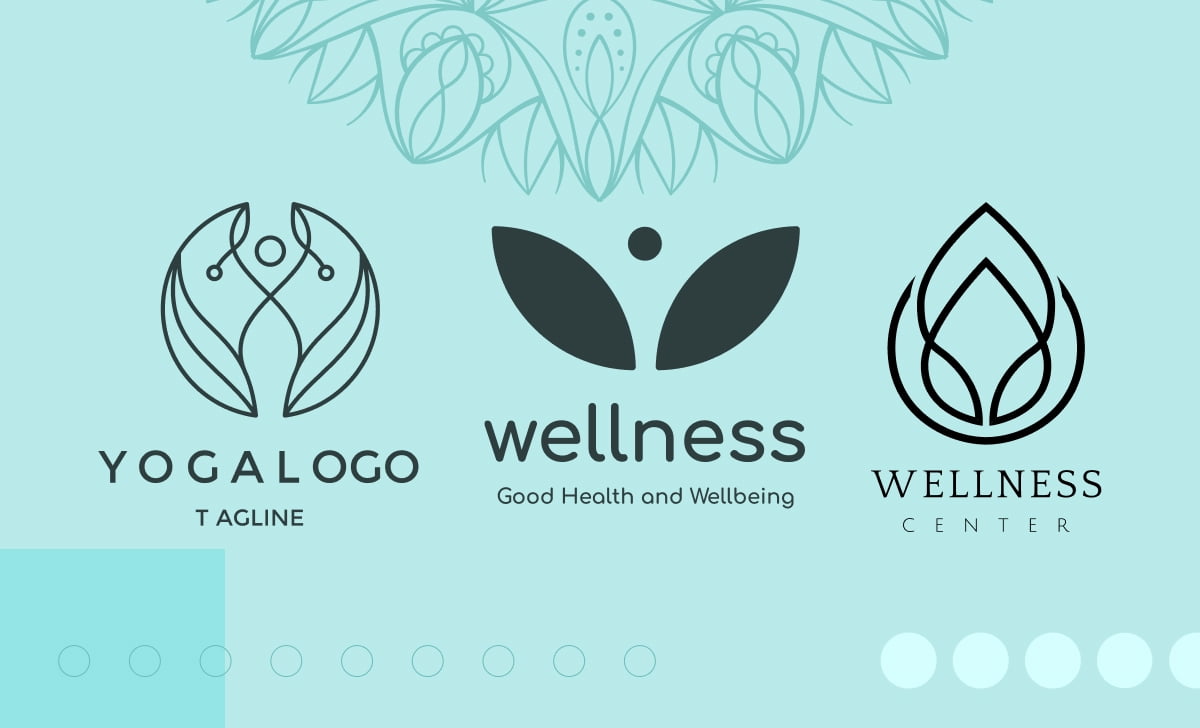 10 Moderne Logoideer til Yoga, Fitness og Wellness Mærker i 2026