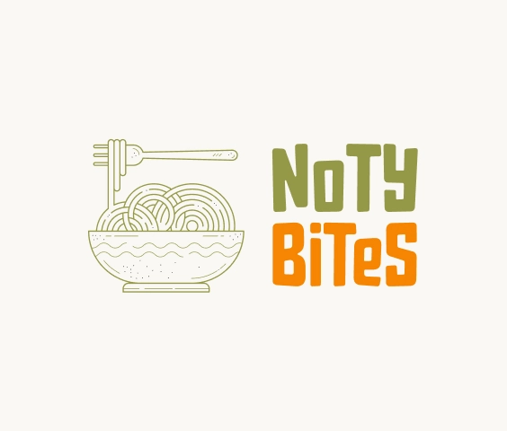 Kreativt logo til nudelrestaurant