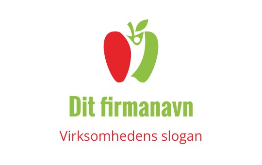 Fargerik logo med motiv av rød og grønn paprika