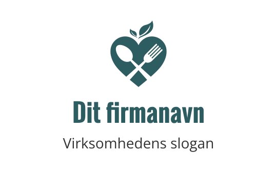 Levering af mad logo