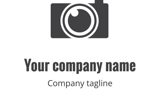 Elegant grå logo med en stilisert bokstavform
