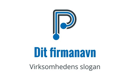 P logo