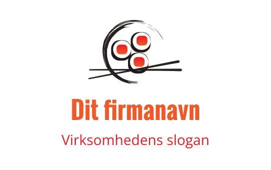Lekent logo design med avrundede former og linjer som minner om skjeggtråder