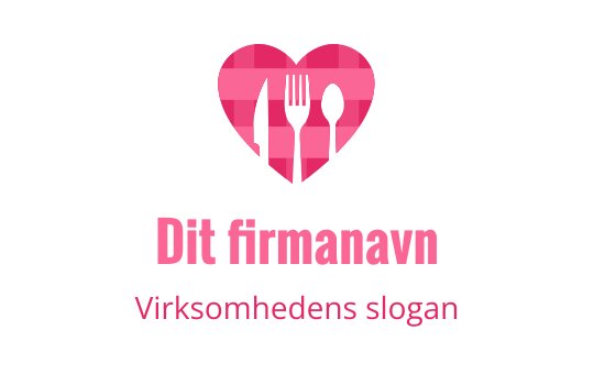 Levering af mad logo