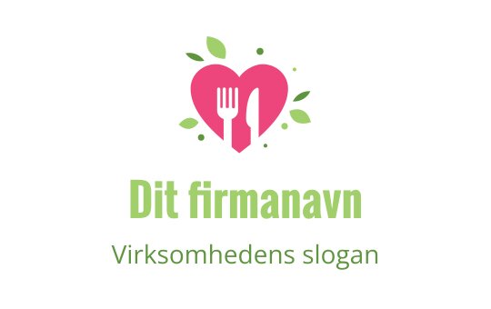 Levering af mad logo