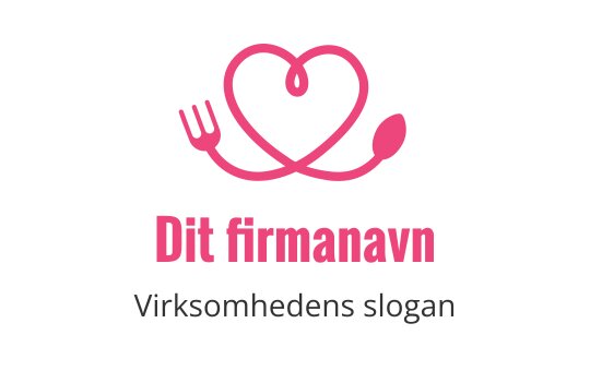 Levering af mad logo