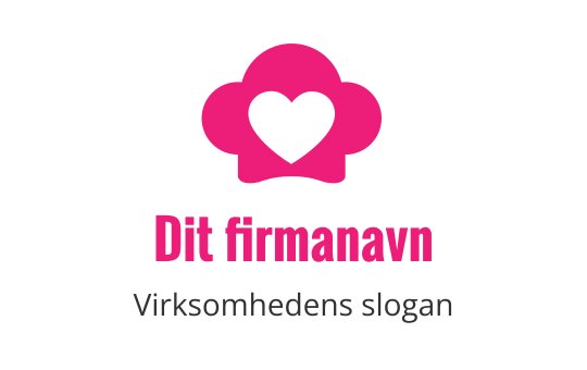 Levering af mad logo