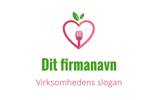 Levering af mad logo