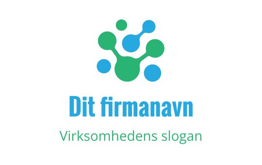 Fargerik logo med sammenkoblede sirkler i grønt og blått
