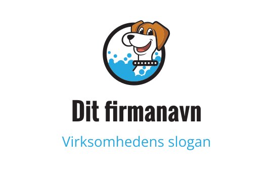 Dog-grooming logo