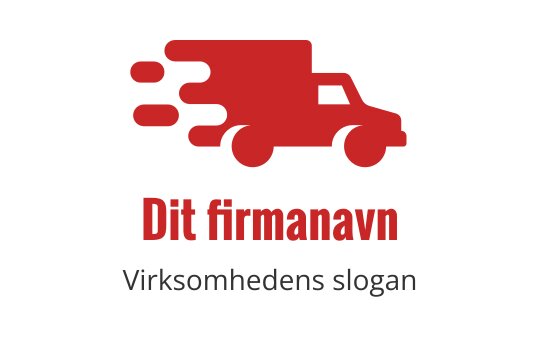 Levering af mad logo