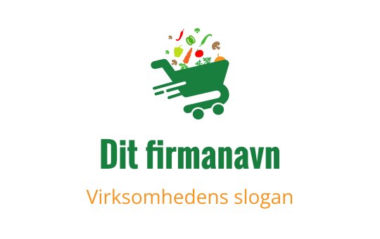 Levering af mad logo
